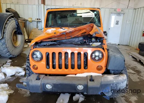 2013 Jeep Wrangler Sport z USA, uszkodzony, nr VIN 1C4AJWAG5DL522000